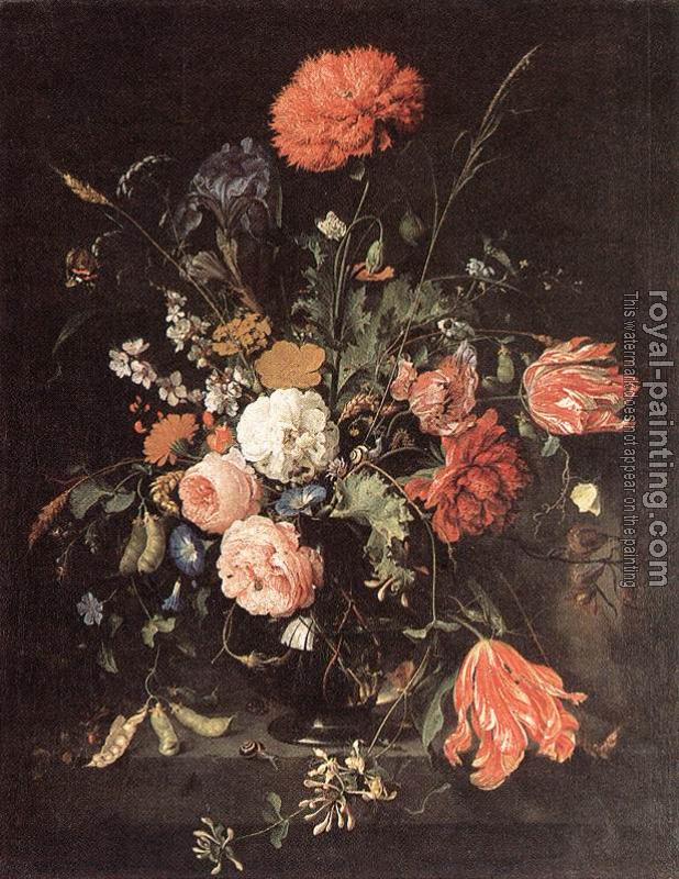 Jan Davidsz De Heem : Vase of Flowers II